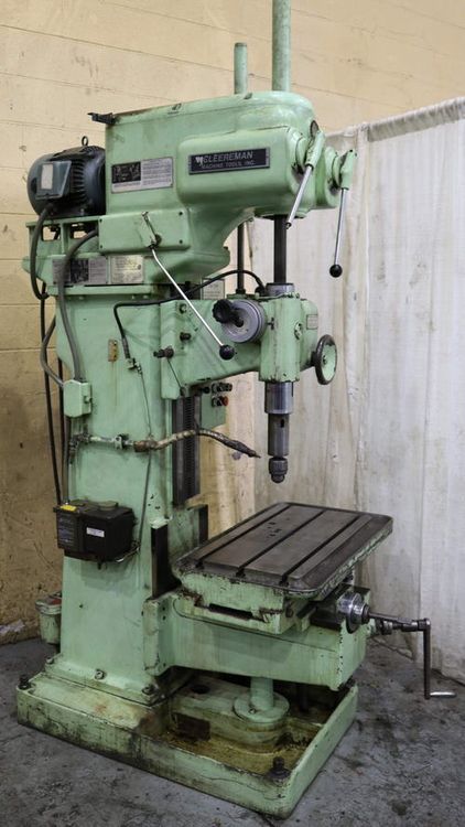 Cleereman Single Spindle Layout Drill 1000 RPM