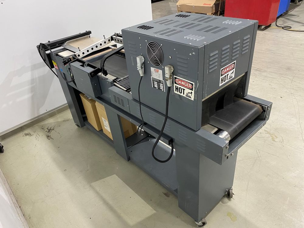Heat Seal HS115, Semiautomatic Lbar sealer shrink wrapper