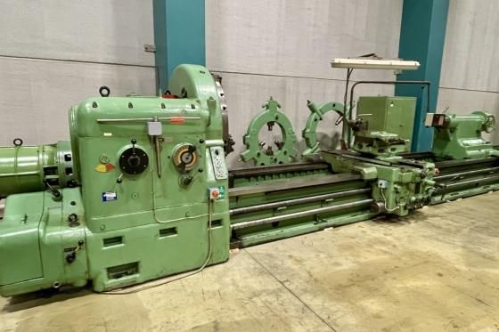 Skoda Engine Lathe Variable Speed SR 1250 1960