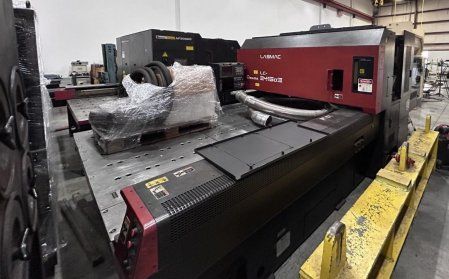 Amada PULSAR 2415A3NT CO2 LASER,NEW TURBO BLOWER @ 51,442 HRS AMNC-F