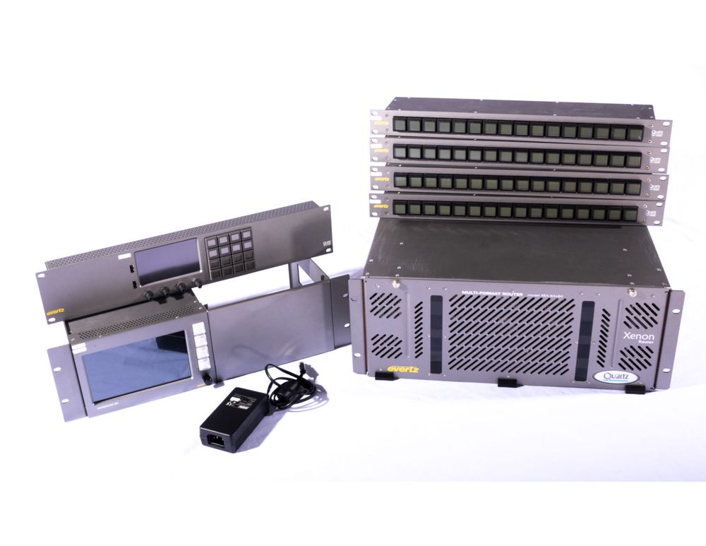 Evertz Xenon Router and Control Panel