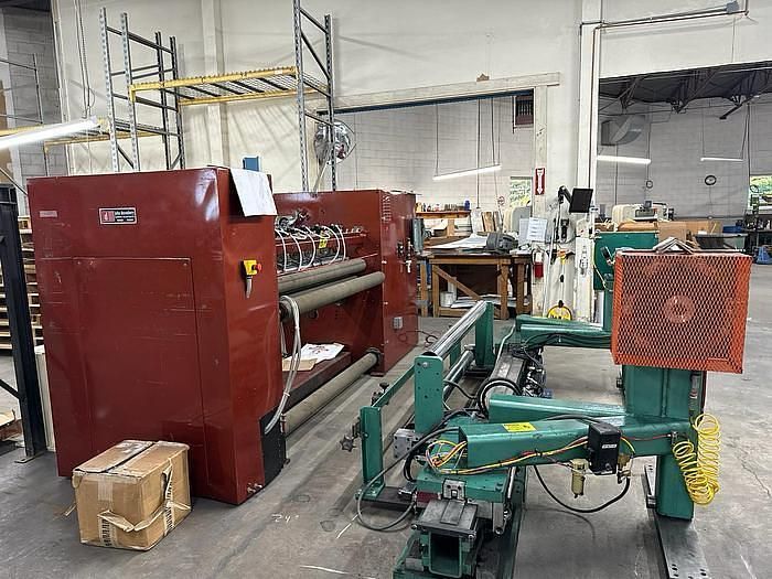 Dusenberry 62" 10000 HD Duplex Slitter Rewinder