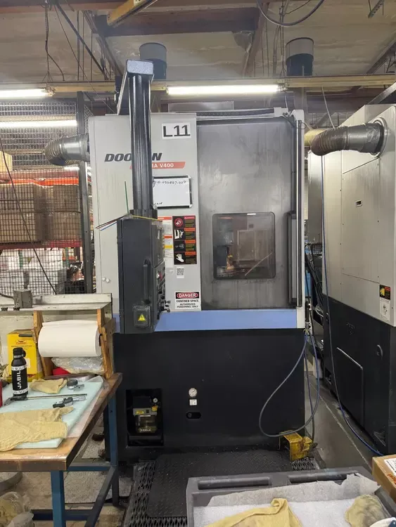Doosan PUMA V400 Swing 19.5"