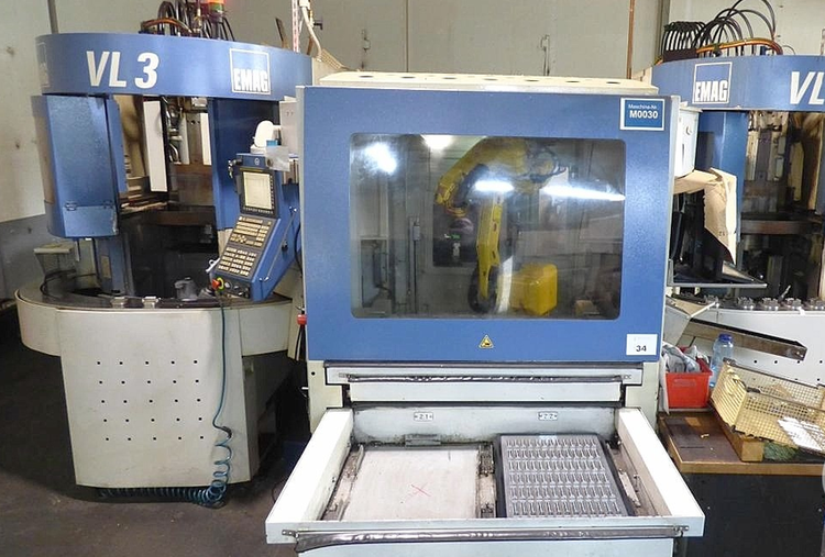 Emag VL 3 + VL 3  Swing diameter: 210 mm