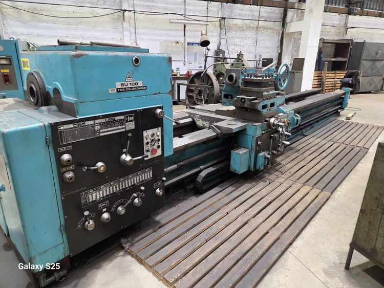 TOS Engine Lathe Variable Speed SU 100/5000