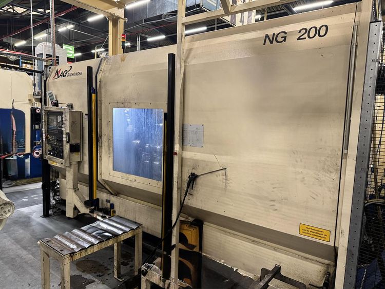 Boehringer Siemens Sinumerik 840D 4500 rpm NG 200-4 4 Axis