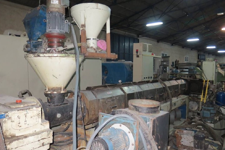 Ø 130 mm Single-screw extruder