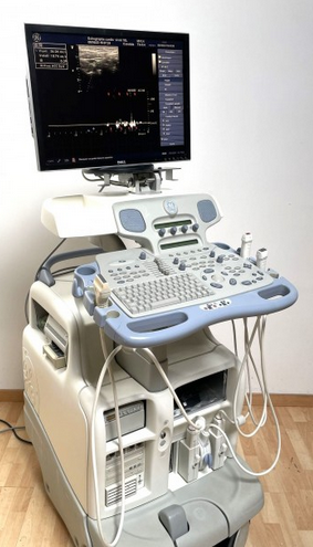GE Vivid 7 Dimension Cardiac Ultrasound Machine