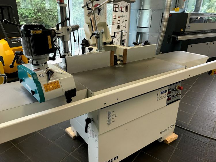 SCM NOVA TI 105 Table router with tiltable spindle