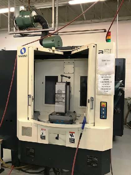 Makino A-51	Fanuc 18iM 4 Axis