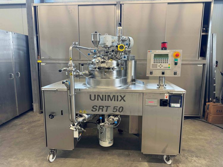 Ekato Unimix SRT 50 Vacuum processing plant