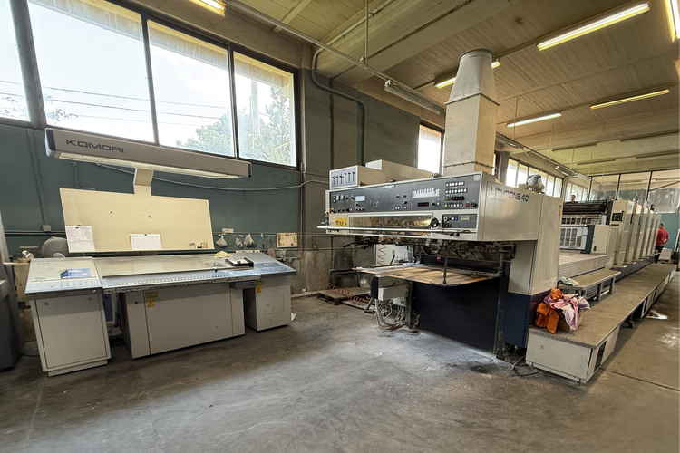 Komori L-640 + Coater 72 x 103