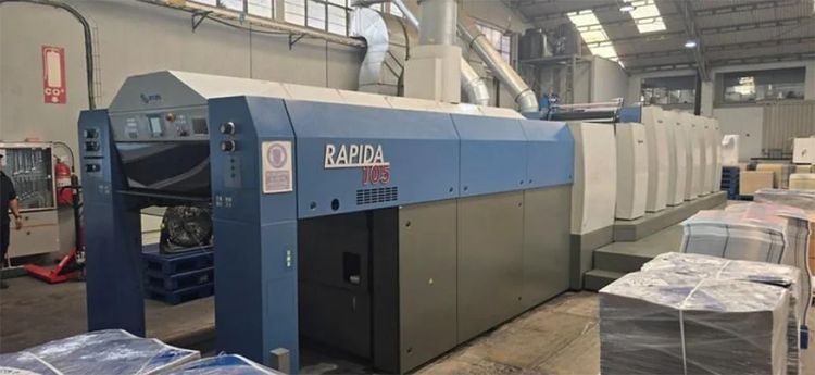 KBA Rapida 105-5 L SAPC ALV2 CX Hybrid