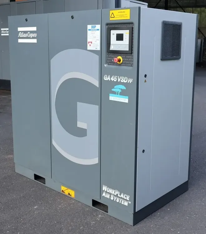 Atlas Copco GA45VSDFF  Maximum Pressure: 12.75 bar