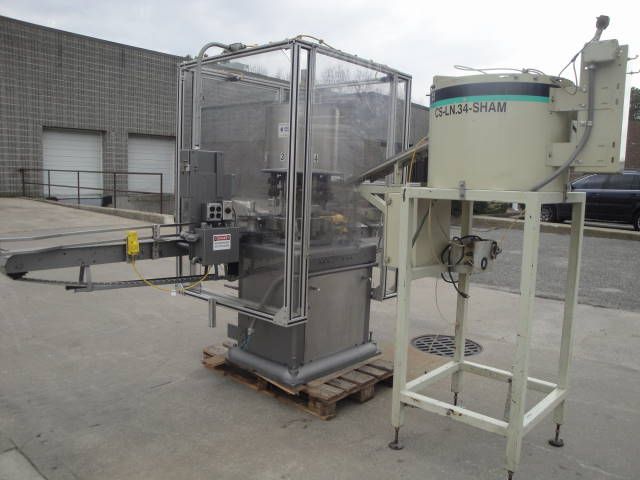 Consolidated D8, ROTARY SCREW CAPPING MACHINE,