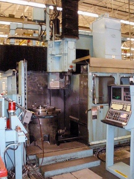 Gidding-Lewis Giddings & Lewis 8000 CNC Control Max. 480 rpm (Table ...