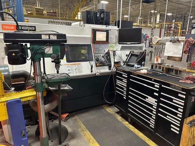 Mazak MAZATROL MATRIX CNC CONTROL 4000 RPM QTN NEXUS 250MII/500 CNC UNIVERSAL LATHE W/MILLING 3 Axis