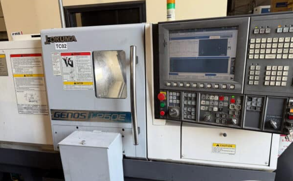 Okuma OSP 4,500 RPM GENOS L250E 2 Axis