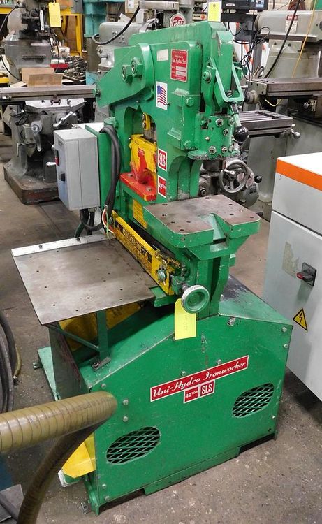 UNIHYDRO 42-14 SLS Punch capacity 1-1/8 inch in 1/2 inch mild steel