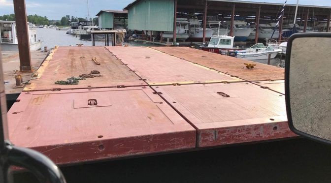 30′ x 50′ x 5′ Poseidon Barge