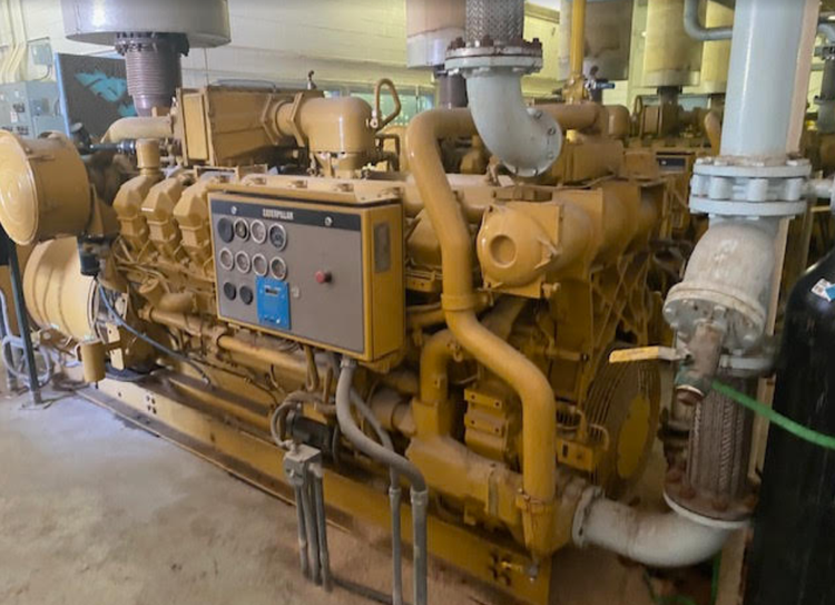 6 Caterpillar G3516 Natural Gas Generator Sets