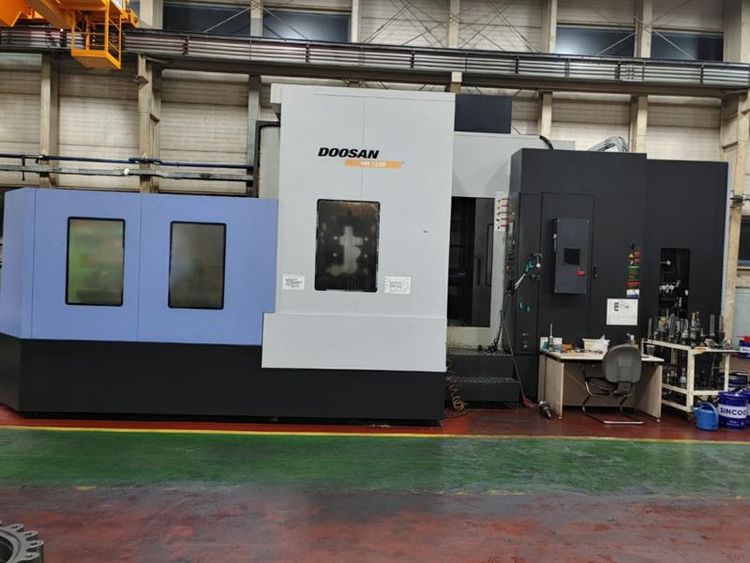 Doosan HM 1250 CNC HORIZONTAL MACHINING CENTER 4 Axis