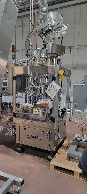 Arol 3-Head Rotary ROPP Aluminum Capper