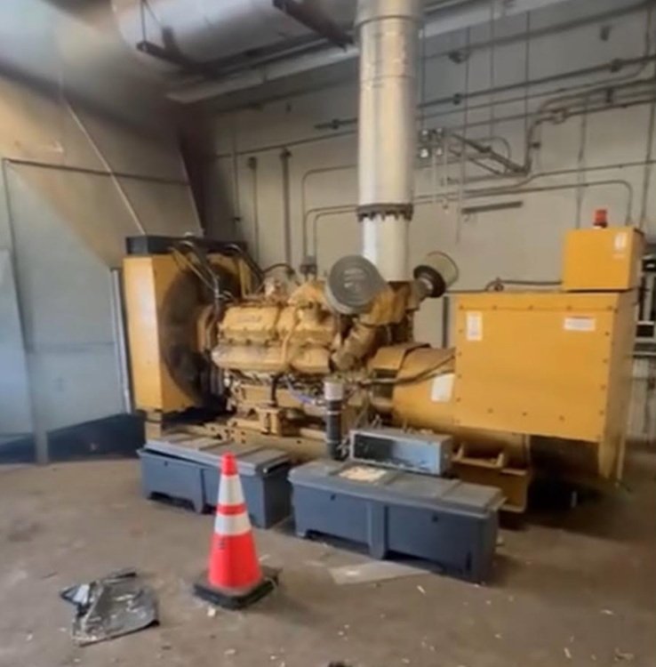 Caterpillar 3412 Power 600 KW KVA 750