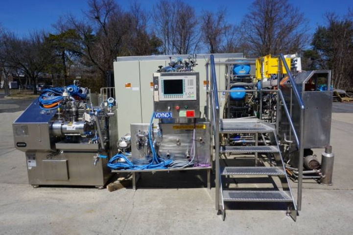 Krieger Dyno-Mill Skid T Blending & Pulverizing