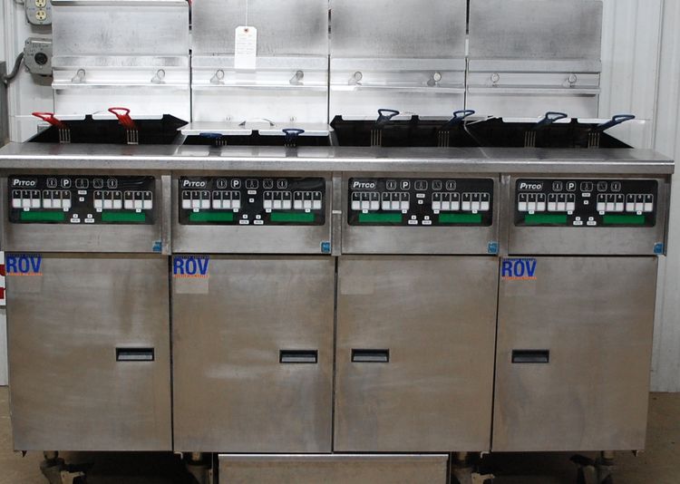 4 Pitco Solstice Supreme ROV SSHLV14  Gas Fryer