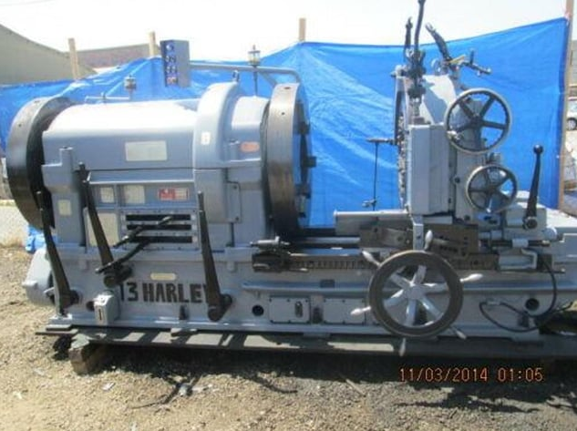 Harley HP753 heavy duty large capacity pipe threading machine