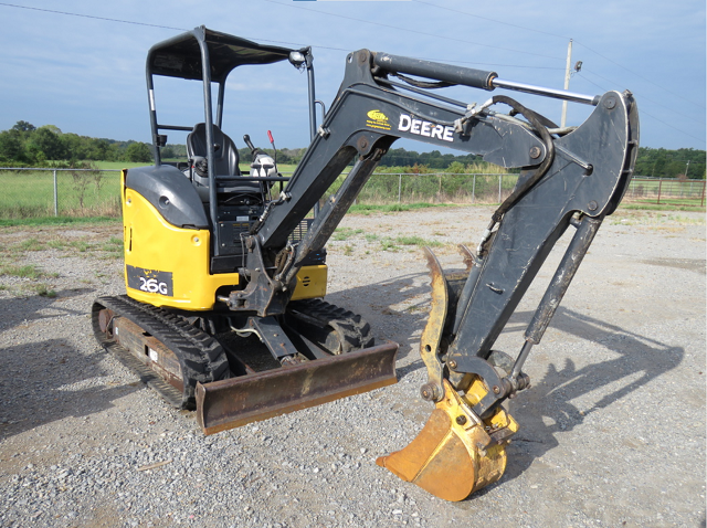 John Deere 26g Mini Excavator