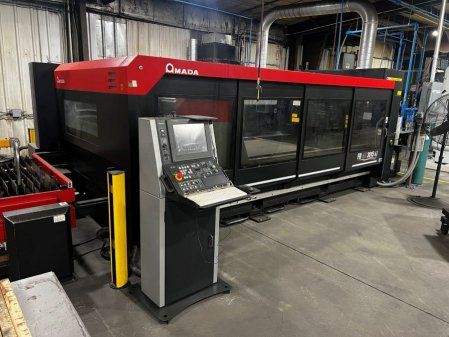 Amada 4000 WATT FO3015MIINT CO2 LASER,5' X 10' AMNC-NT