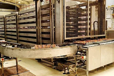 Den Boer Biscuit Tray production line