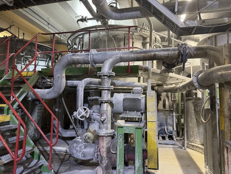 complete deink- flotation- plant 100 - 150 TPD