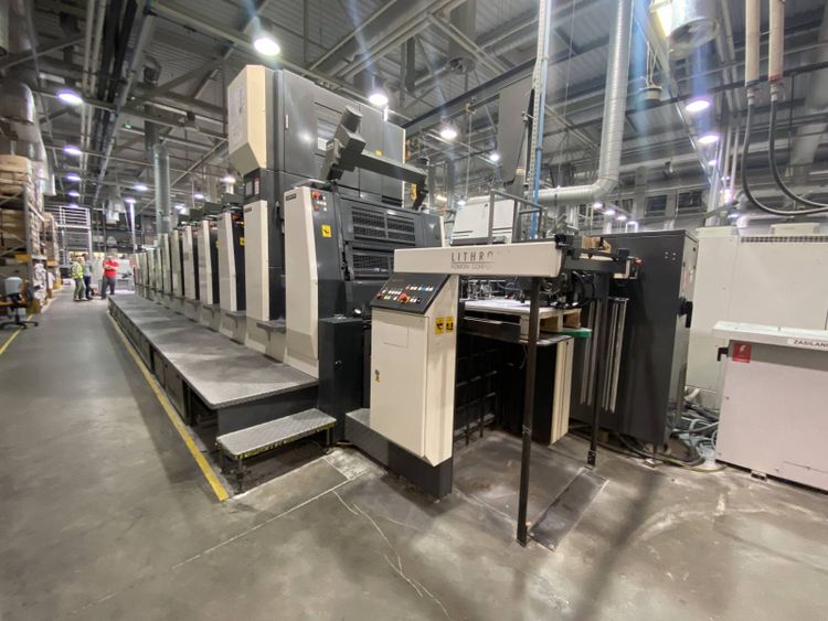 Komori Lithrone LSX-629 H+F+C+E+D (H-UV-L) 610×750 mm 10