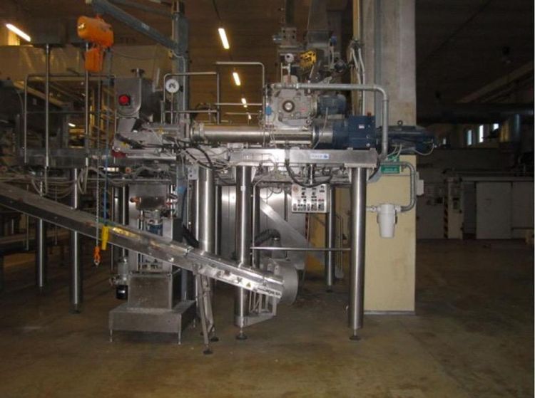 Pavan FPT 130/320, Production line for filled fresh pasta and short pasta