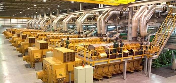 Caterpillar 16CM32C HFO Fired Diesel Power Plant Generator Sets 100 MW