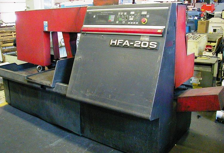 Amada HFA-20S Bandsaw Horizontal CNC Control