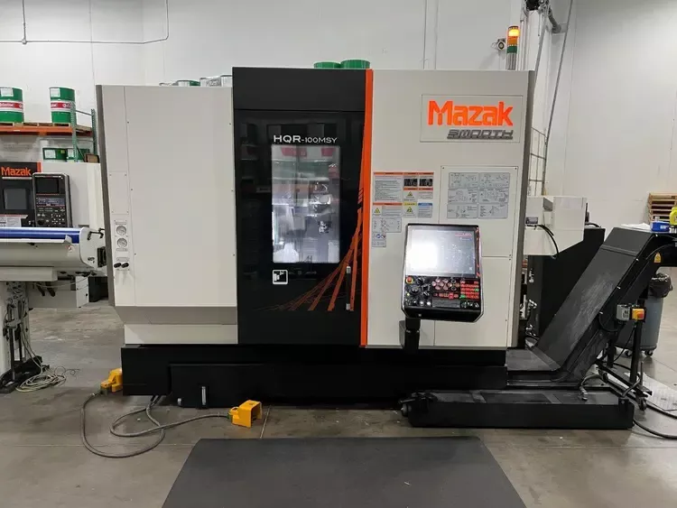 Mazak Smooth G Control 6,000 RPM HYPER QUADREX 100MSY 3 Axis