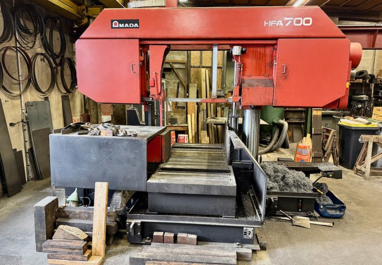 Amada HFA 700 II Band Saw SemiAutomatic