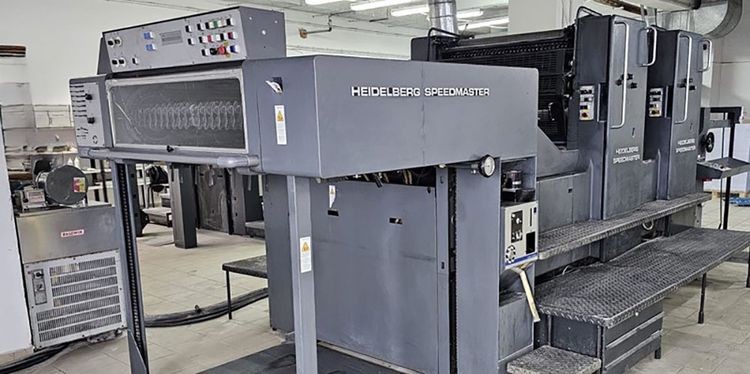 Heidelberg SM 102ZP 28"x40"