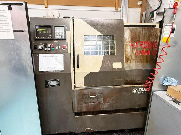 Hardinge Fanuc 21T 5000 rpm COBRA 42 2 Axis