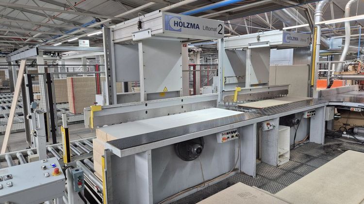 Holzma HAU A/B 25/8 + 25/12 Stacking platform for panel saws