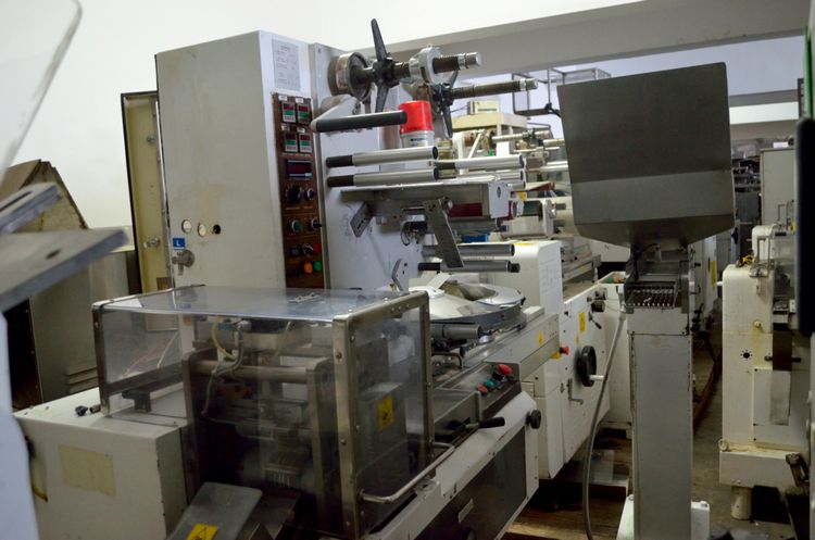 Eurosicma B75/DS Current wrapping cut off 52 mm Candy Wrapping Machine