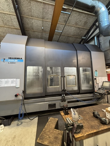 Ibarmia Heidenhain iTNC 530 9000 rpm ZVH 58/L3000 5 Axis