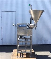 Simplex S/S Single-Piston Filler