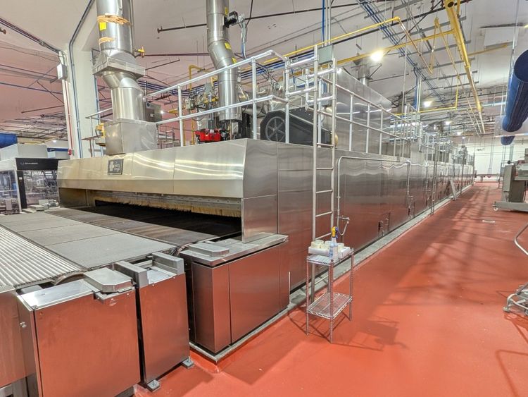 Henry 5-zone indirect fired tunnel oven