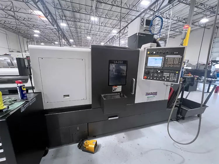 Takisawa Fanuc Oi-TF 3,500 rpm LA-250 2 Axis