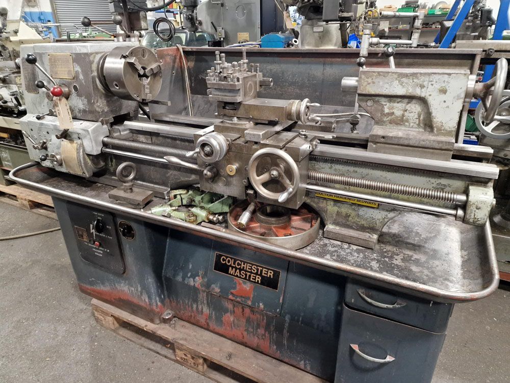 Colchester Engine Lathe 2500 Rpm Master Mk2 12 X 36